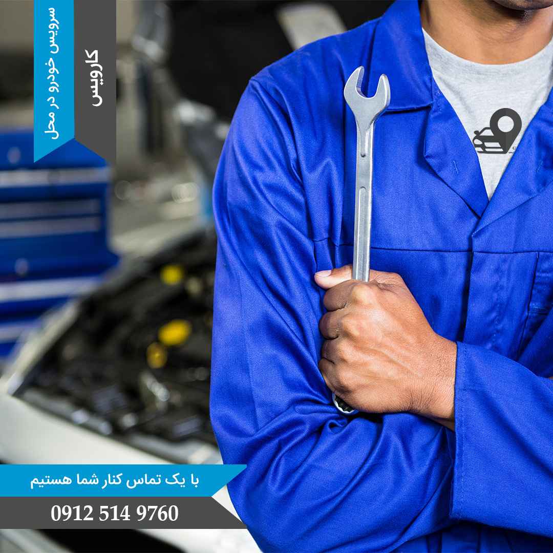 خدمات و سرویس در محل کارویس
